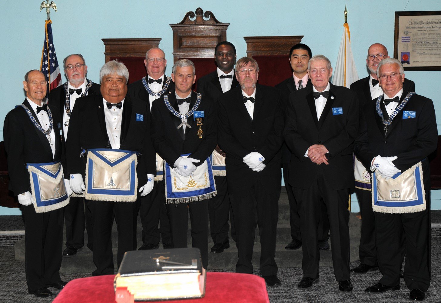 Friendship Lodge Officers 2021